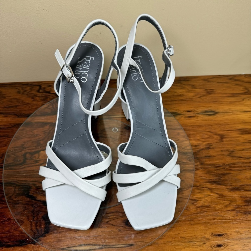 Franco Sarto Damalis Platform Sandal - Stone  - size 10